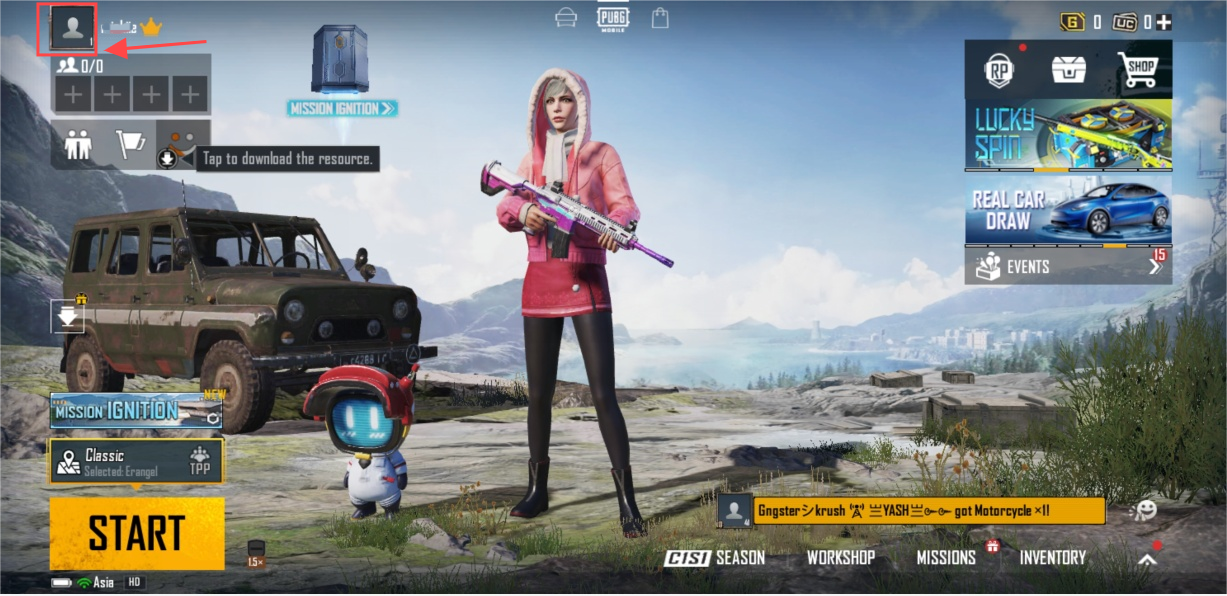 Find PUBG ID