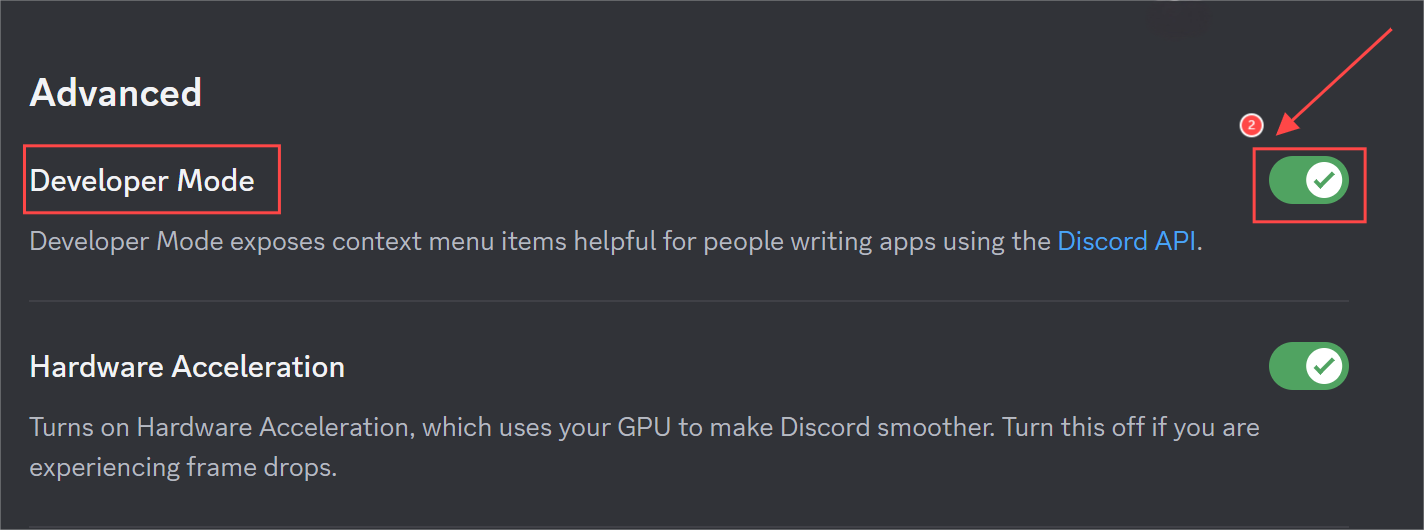 Open 'DeveloperMode'