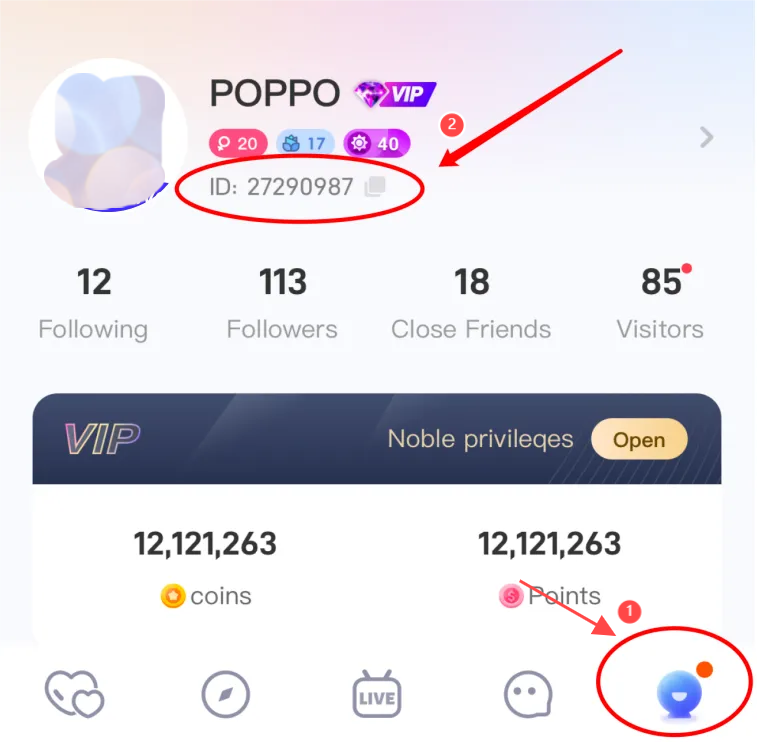 Find Poppolive ID