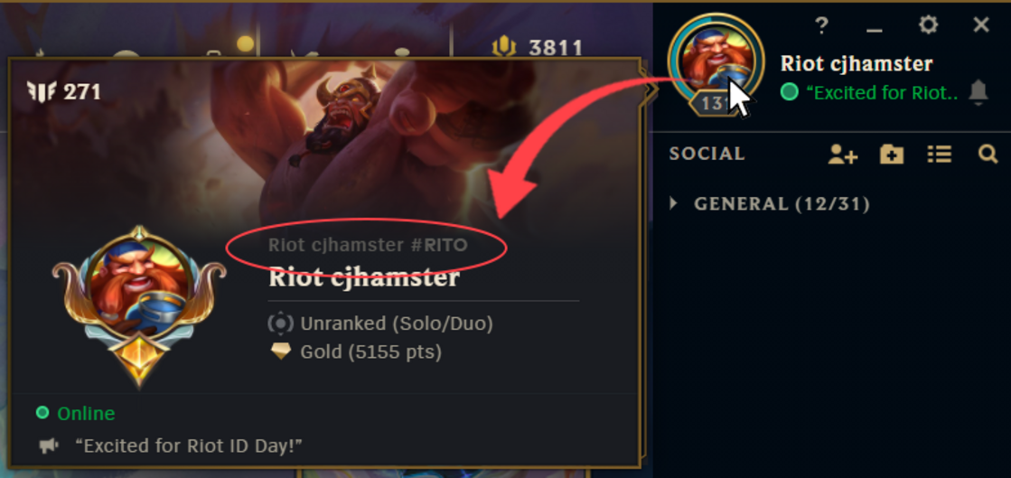 Find Riot ID