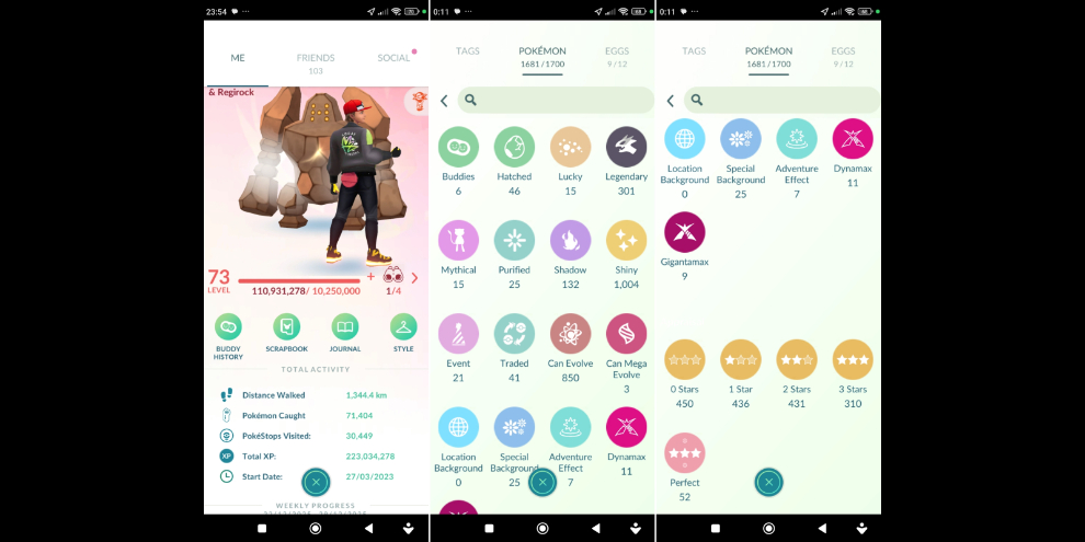 Pokémon Go Account – Shiny Hundo PTC – Details In Description