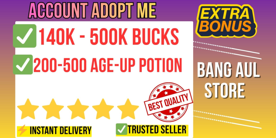 thumbnail image 2 of Roblox Adopt Me – 400 Age Up Potions + 290K Bucks, Unbranded 2 of 2