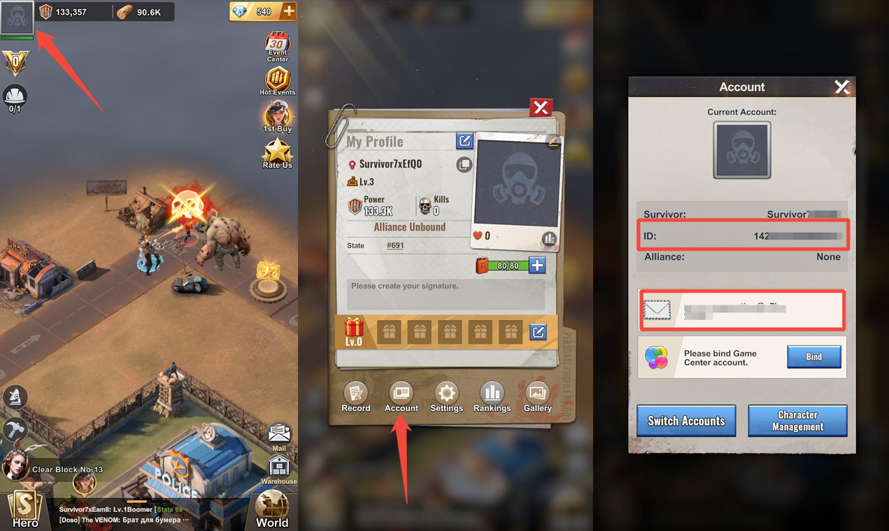 How to find Last Z player ID