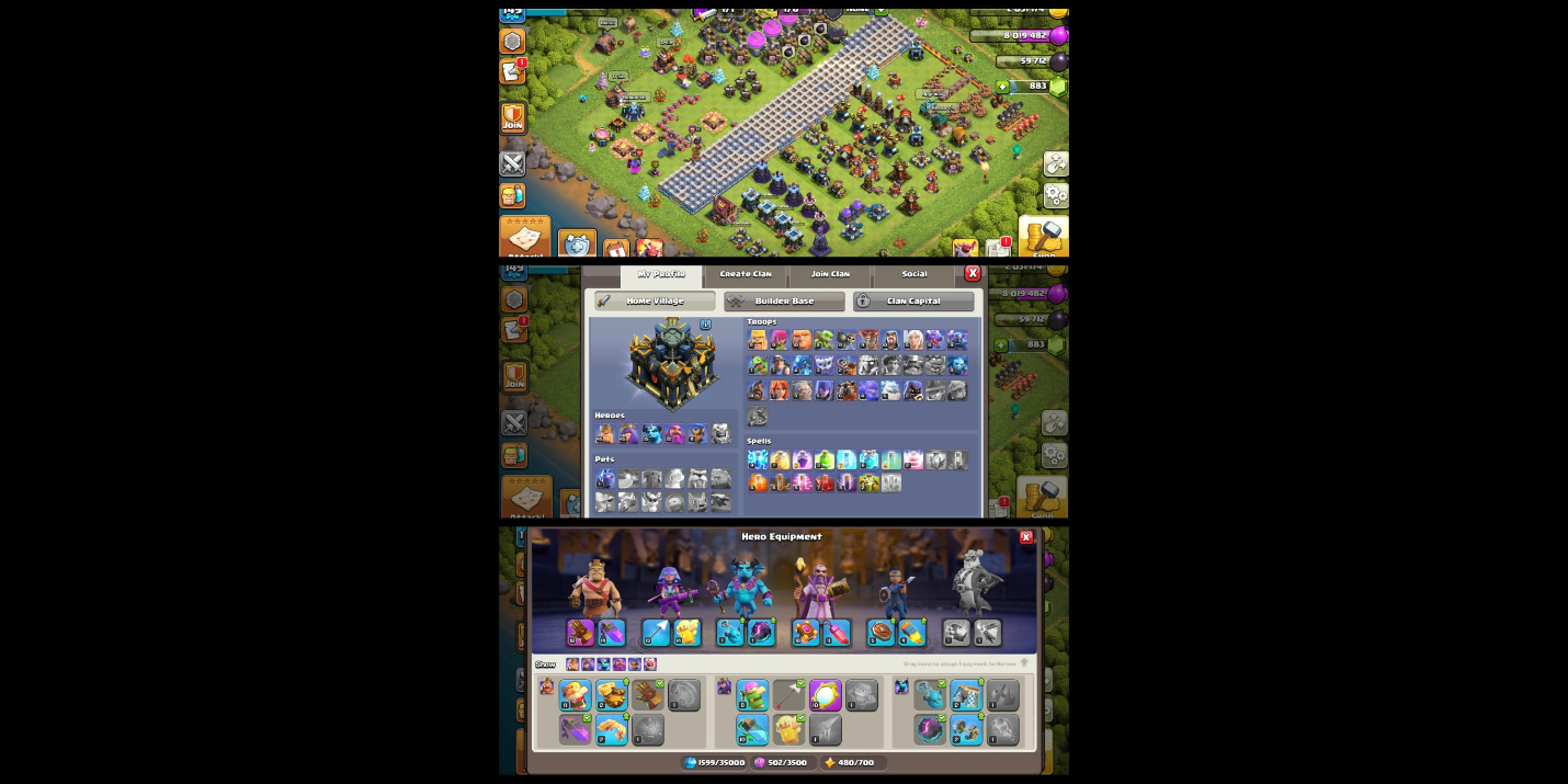 Buy Clash of Clans TH18 Instant Access Bases | U7BUY