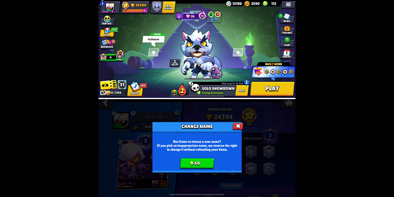 Desapego Games - Brawl Stars > CONTA BRAWL STARS FULL - 90k TROFÉUS