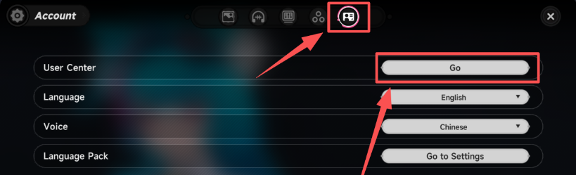 Click&nbsp;Account Settings