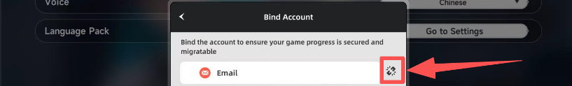 icon will turn gray