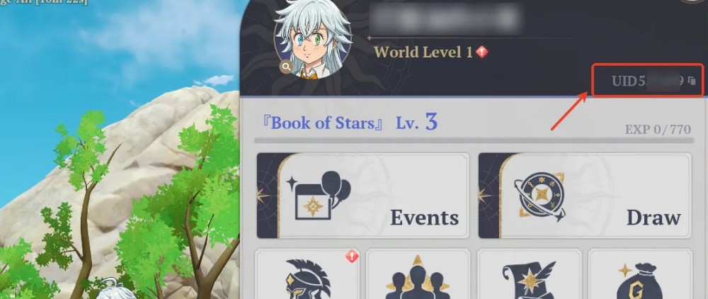 Find The Seven Deadly Sins Origin UID