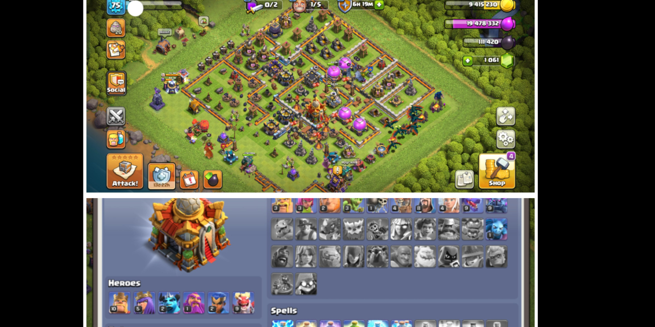Buy Clash of Clans TH18 Instant Access Bases | U7BUY