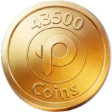 43500 Coins | Recarga do Poppo Live