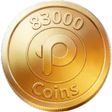 83000 Coins | Recarga do Poppo Live