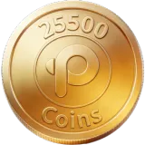 25500 Coins | Recarga do Poppo Live